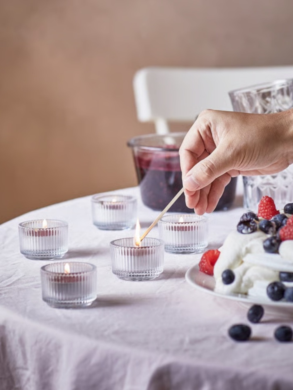 30 IKEA STÖRTSKÖN Scented Tealight Pack Candles Berries RETIRED 205.044.67